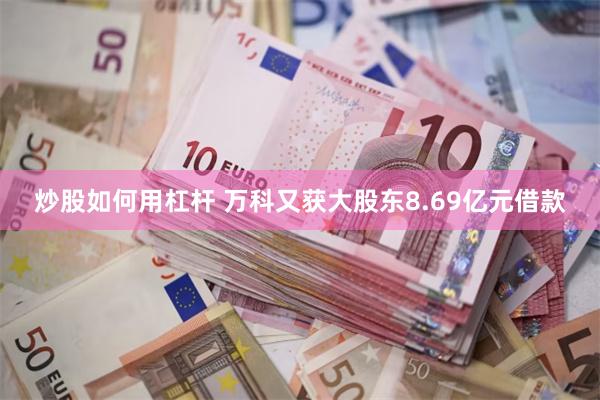 炒股如何用杠杆 万科又获大股东8.69亿元借款