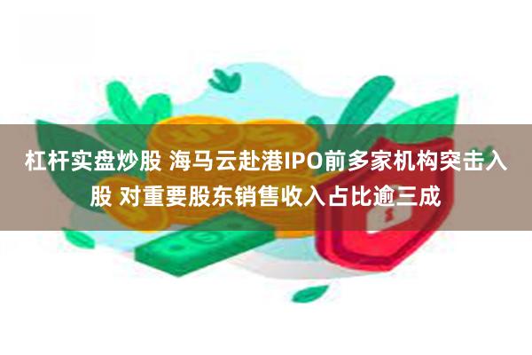 杠杆实盘炒股 海马云赴港IPO前多家机构突击入股 对重要股东销售收入占比逾三成