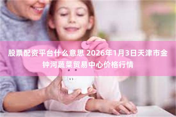 股票配资平台什么意思 2026年1月3日天津市金钟河蔬菜贸易中心价格行情